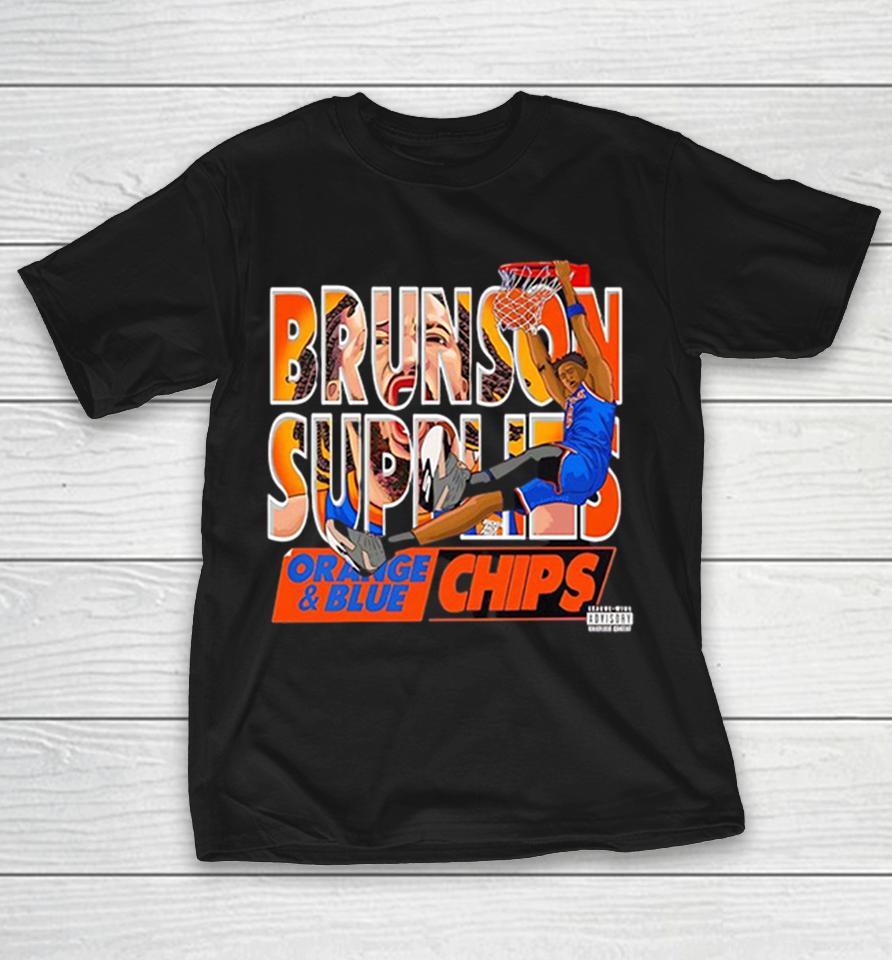 Jalen Brunson Karl-Anthony Towns New York Knicks Nba Brunson Supplies Orange Blue Chips Shirts 1 Jalen Brunson Karl-Anthony Towns New York Knicks Nba Brunson Supplies Orange Blue Chips Shirts