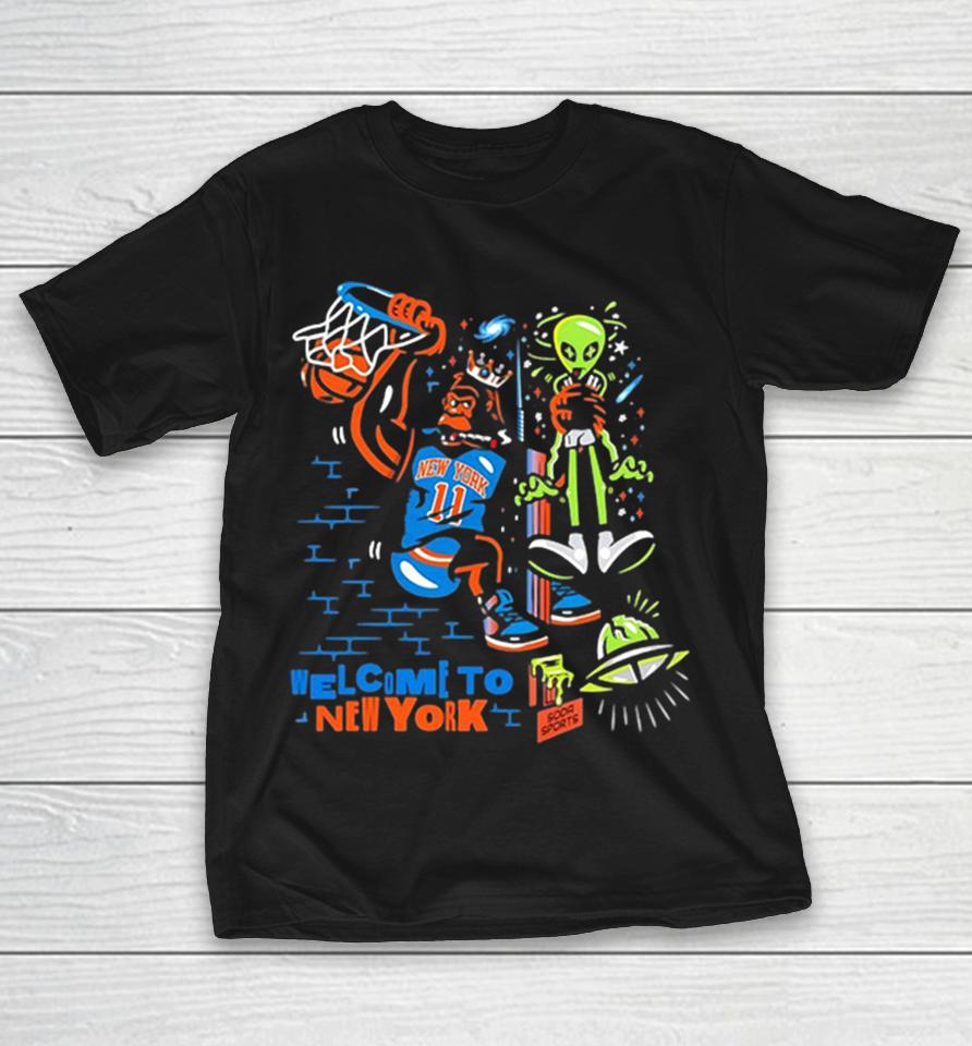 Jalen Brunson Karl Anthony Towns New York Knicks Welcome To New York Soda Sports Shirts 1 Jalen Brunson Karl Anthony Towns New York Knicks Welcome To New York Soda Sports Shirts