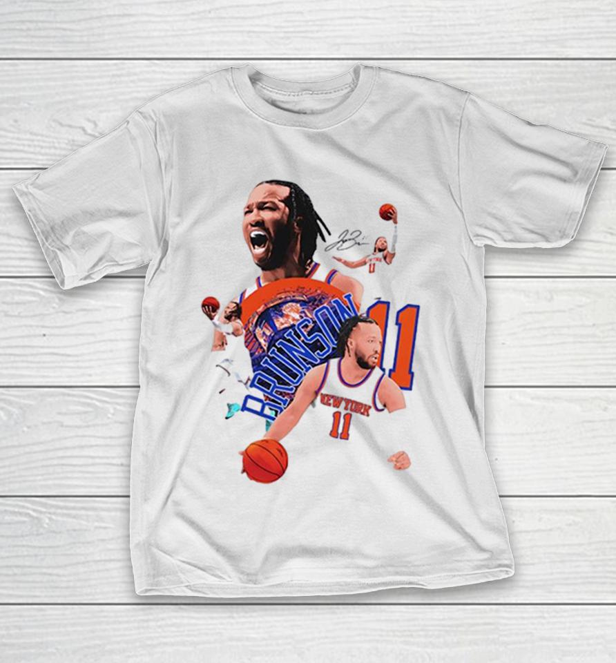Jalen Brunson New York Knicks Basketball Player Collage Poster Graphic Shirts 1 Jalen Brunson New York Knicks Basketball Player Collage Poster Graphic Shirts