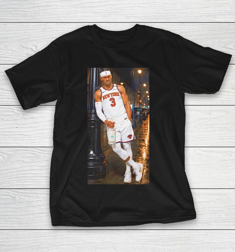 Jalen Brunson New York Knicks Battle Scarred Warrior Player Portrait 3 Shirts 1 Jalen Brunson New York Knicks Battle Scarred Warrior Player Portrait 3 Shirts