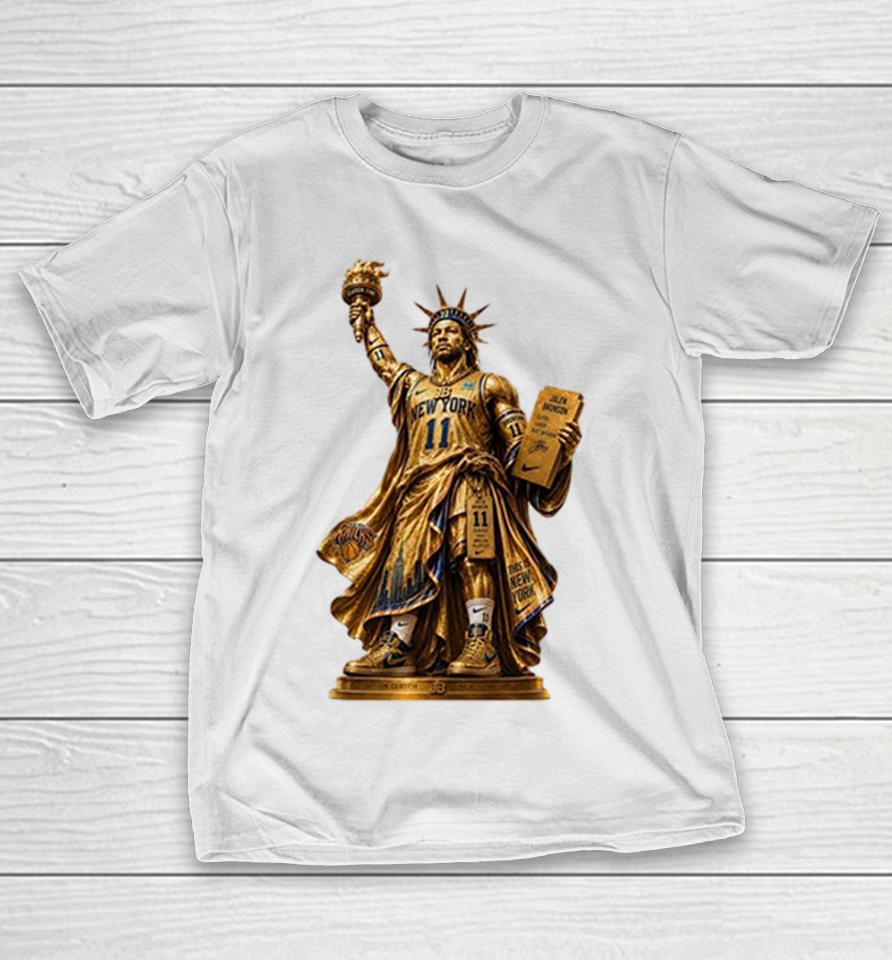 Jalen Brunson New York Knicks Captain Clutch Statue Fearless Tough Unselfish Relentless Shirts 1 Jalen Brunson New York Knicks Captain Clutch Statue Fearless Tough Unselfish Relentless Shirts