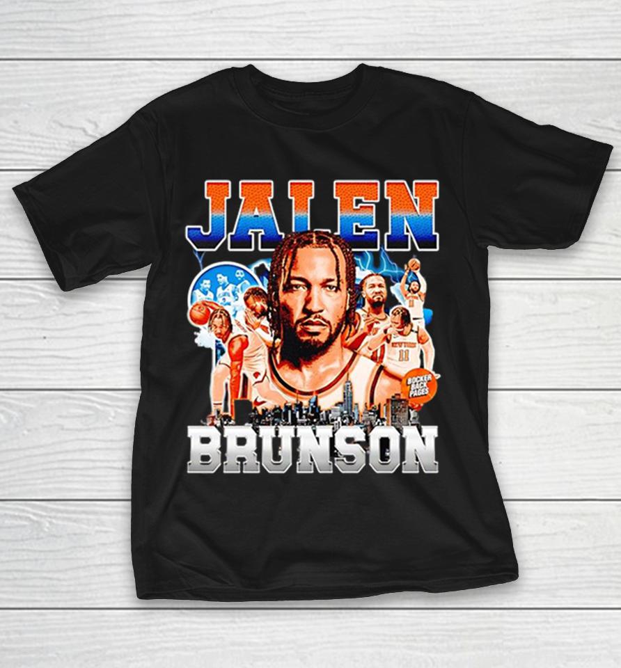 Jalen Brunson New York Knicks Nba Bocker Back Pages Shirts 1 Jalen Brunson New York Knicks Nba Bocker Back Pages Shirts