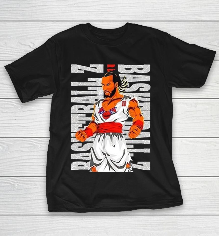 Jalen Brunson New York Knicks Nba Dragon Ball Z Super Saiyan Basketball Shirts 1 Jalen Brunson New York Knicks Nba Dragon Ball Z Super Saiyan Basketball Shirts