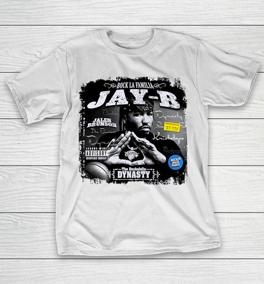 Jalen Brunson New York Knicks Nba Jay Z The Dynasty Parody Bock La Familia Shirts 1 Jalen Brunson New York Knicks Nba Jay Z The Dynasty Parody Bock La Familia Shirts