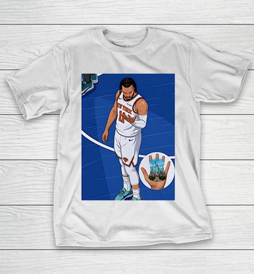 Jalen Brunson New York Knicks Nyc In My Hands Illustration Art Shirts 1 Jalen Brunson New York Knicks Nyc In My Hands Illustration Art Shirts