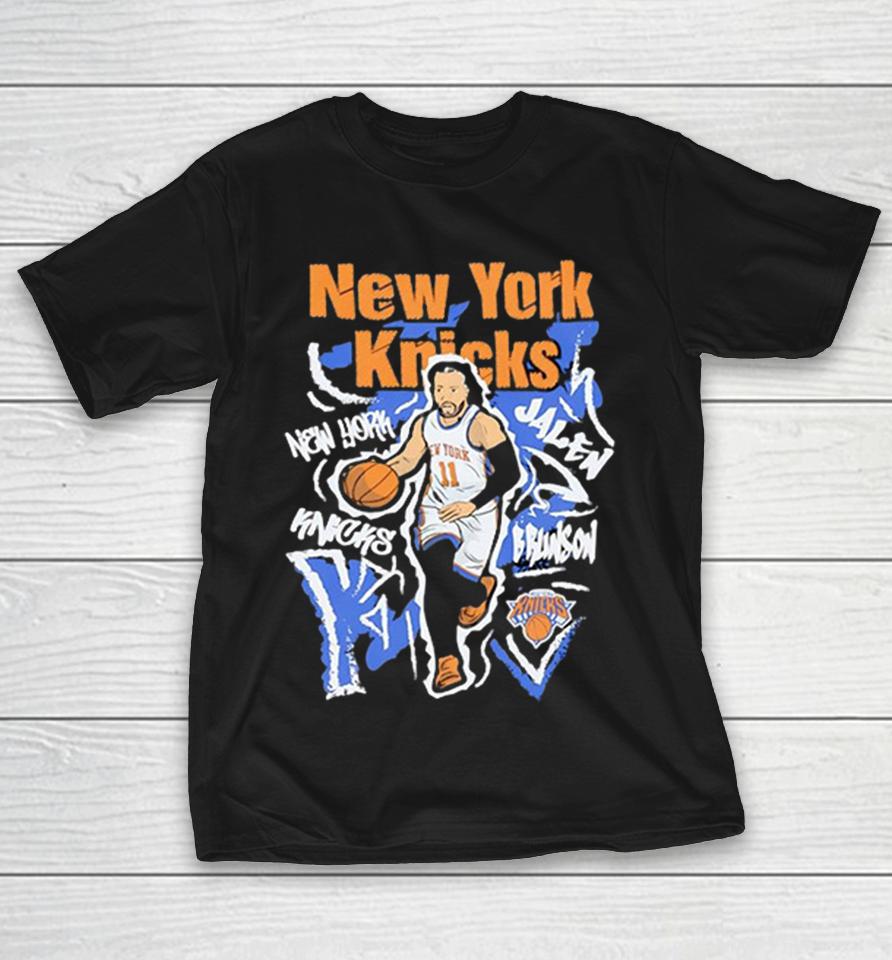 Jalen Brunson New York Knicks Player Dribbling 11 Shirts 1 Jalen Brunson New York Knicks Player Dribbling 11 Shirts