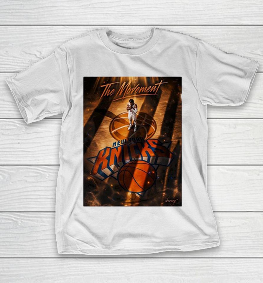 Jalen Brunson New York Knicks The Movement Sbreezy Praying Player Shirts 1 Jalen Brunson New York Knicks The Movement Sbreezy Praying Player Shirts