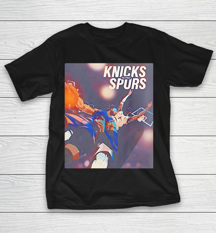 Jalen Brunson Vs Victor Wembanyama 2026 Nba Finals New York Knicks Vs San Antonio Spurs Shirts 1 Jalen Brunson Vs Victor Wembanyama 2026 Nba Finals New York Knicks Vs San Antonio Spurs Shirts