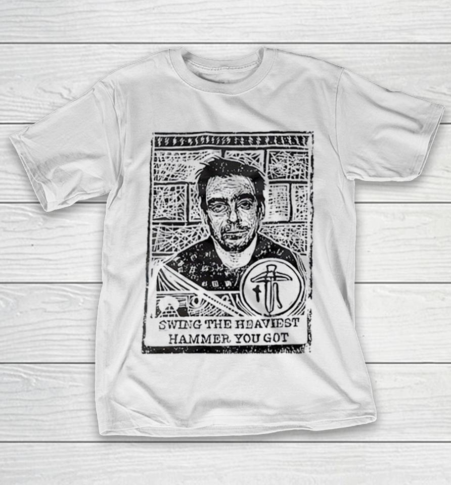 Jason Molina Songs Ohia Swing The Heaviest Hammer You Got Woodcut Portrait Shirts 1 Jason Molina Songs Ohia Swing The Heaviest Hammer You Got Woodcut Portrait Shirts