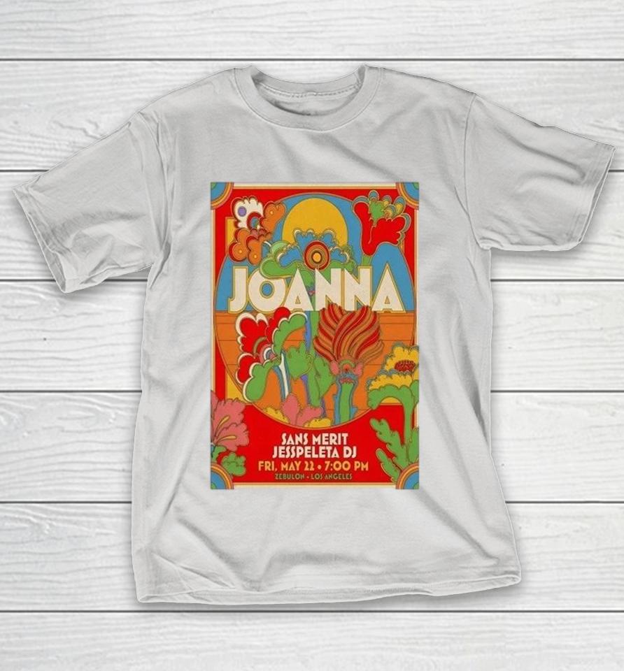 Joanna May 22 2026 Zebulon In Los Angeles Ca Shirts 1 Joanna May 22 2026 Zebulon In Los Angeles Ca Shirts