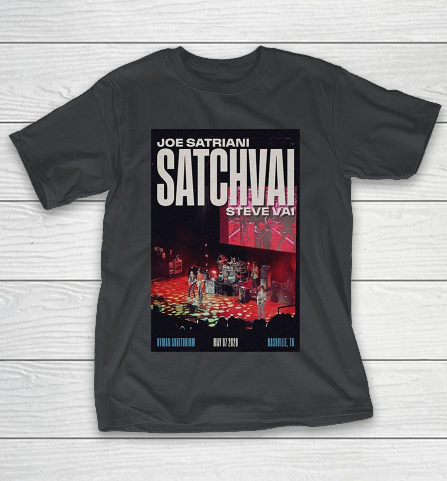 Joe Satriani Nashville, Tn May 7 2026 Shirts 1 Joe Satriani Nashville, Tn May 7 2026 Shirts