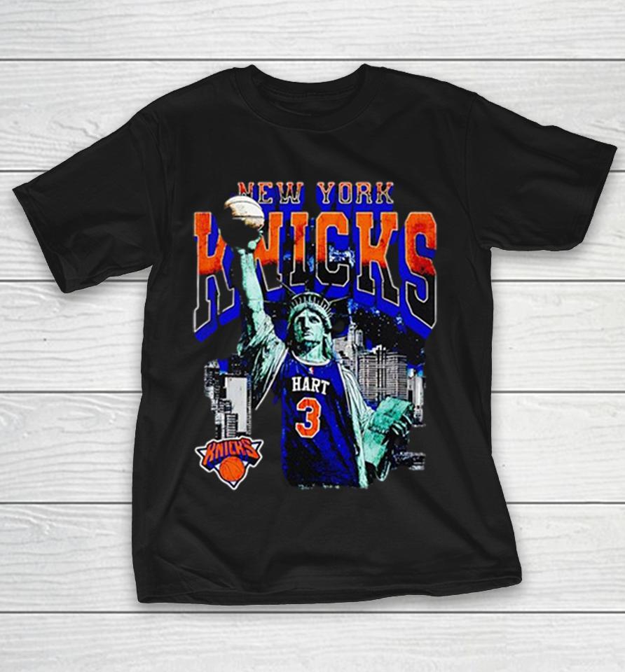 Josh Hart 3 New York Knicks Statue Of Liberty Skyline Basketball Shirts 1 Josh Hart 3 New York Knicks Statue Of Liberty Skyline Basketball Shirts