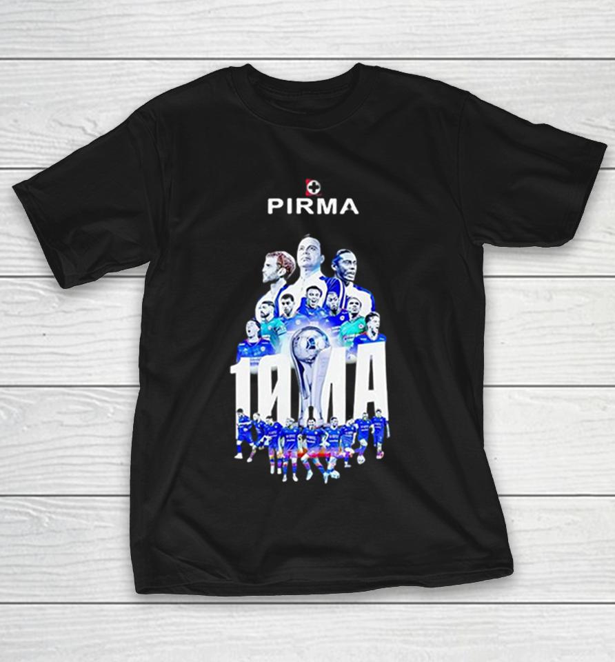 Juan Reynoso Club De Fútbol Cruz Azul Liga Mx Championship 10Ma Pirma Shirts 1 Juan Reynoso Club De Fútbol Cruz Azul Liga Mx Championship 10Ma Pirma Shirts