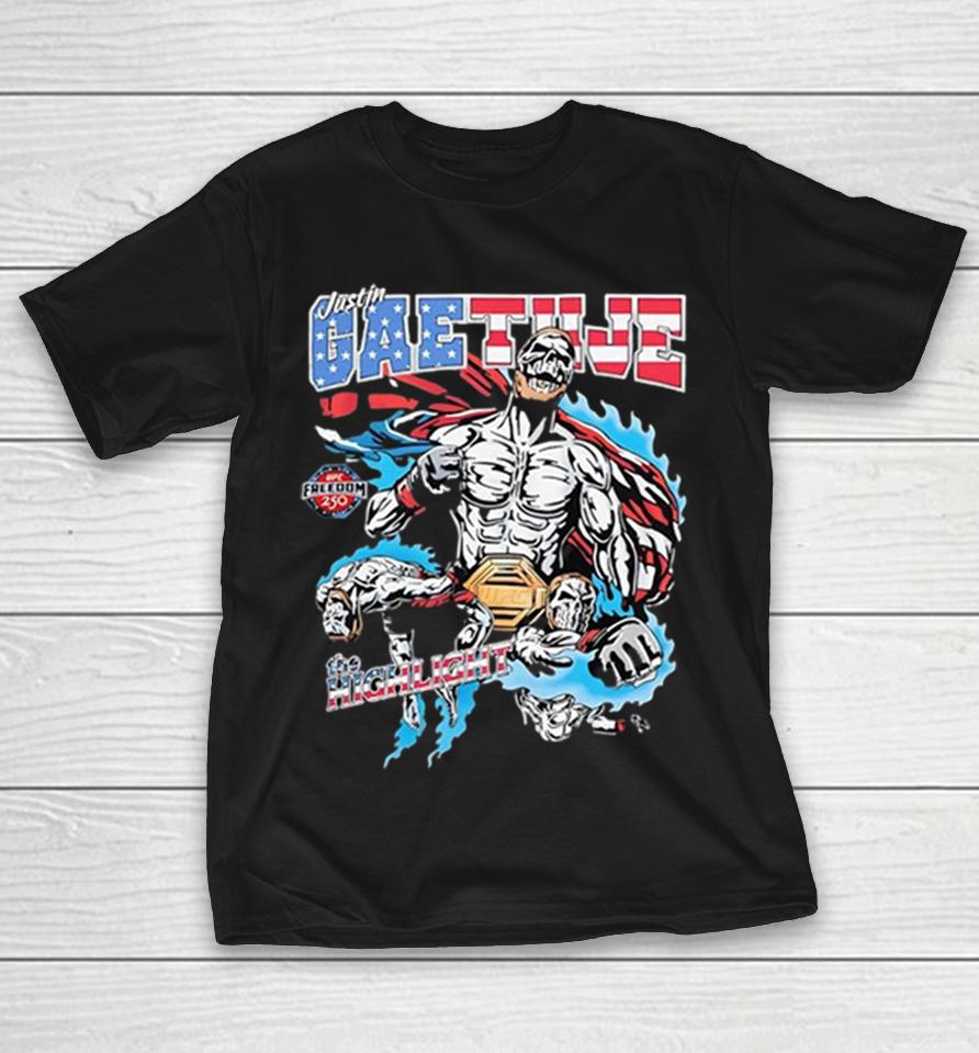 Justin Gaethje Ufc Freedom 250 The Highlight Shirts 1 Justin Gaethje Ufc Freedom 250 The Highlight Shirts