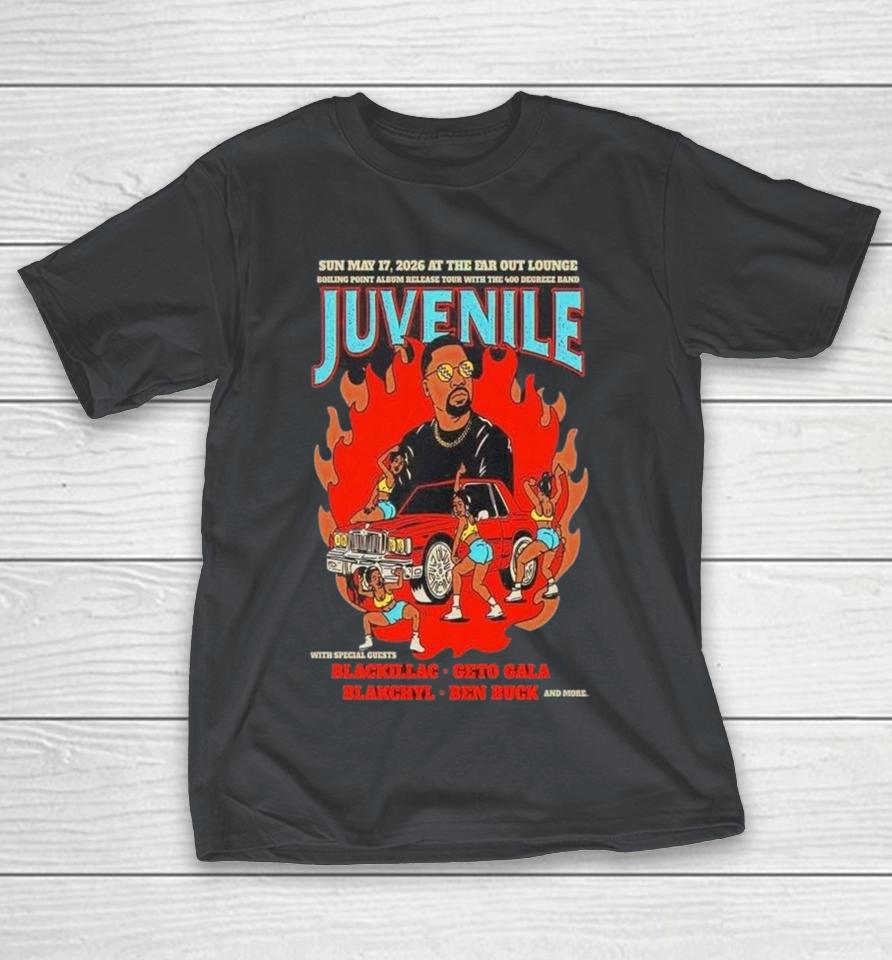 Juvenile May 17 2026 Ben Buck Geto Gala Blackchyl Shirts 1 Juvenile May 17 2026 Ben Buck Geto Gala Blackchyl Shirts