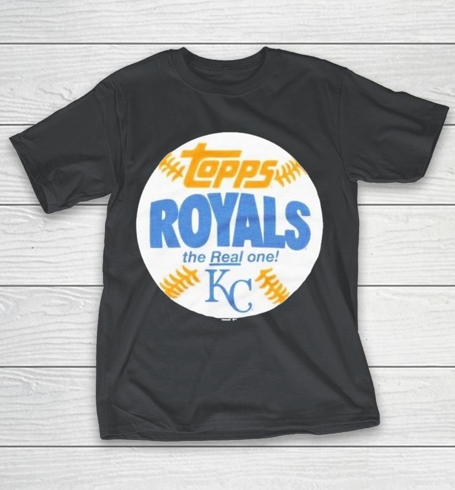 Kansas City Royals Mlb X Topps Baseball The Real One Shirts 1 Kansas City Royals Mlb X Topps Baseball The Real One Shirts
