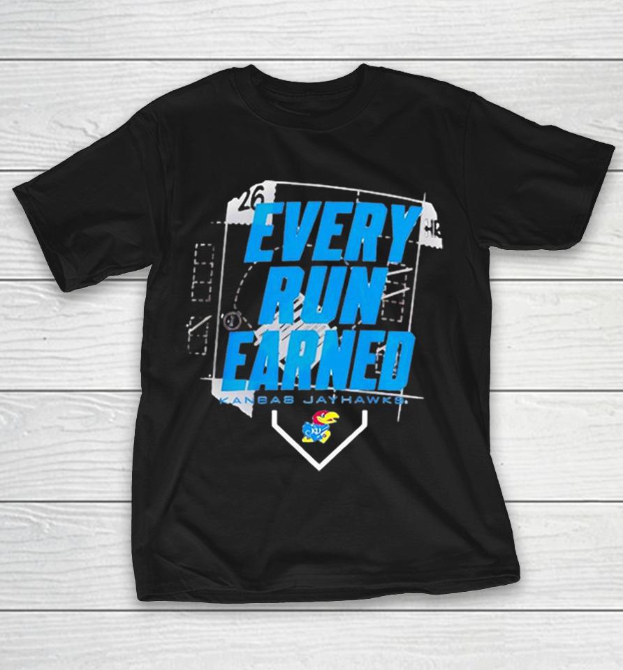 Kansas Jayhawks National Collegiate Athletic Association Every Run Earned Hr 26 1 Shirts 1 Kansas Jayhawks National Collegiate Athletic Association Every Run Earned Hr 26 1 Shirts