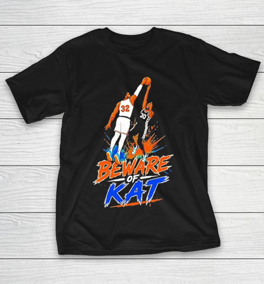 Karl Anthony Towns Beware Of Kat New York Knicks Block San Antonio Spurs Finals 2026 Shirts 1 Karl Anthony Towns Beware Of Kat New York Knicks Block San Antonio Spurs Finals 2026 Shirts