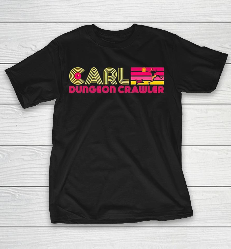 Karl Anthony Towns Minnesota Timberwolves Carl Dungeon Crawler Parody Retro Shirts 1 Karl Anthony Towns Minnesota Timberwolves Carl Dungeon Crawler Parody Retro Shirts