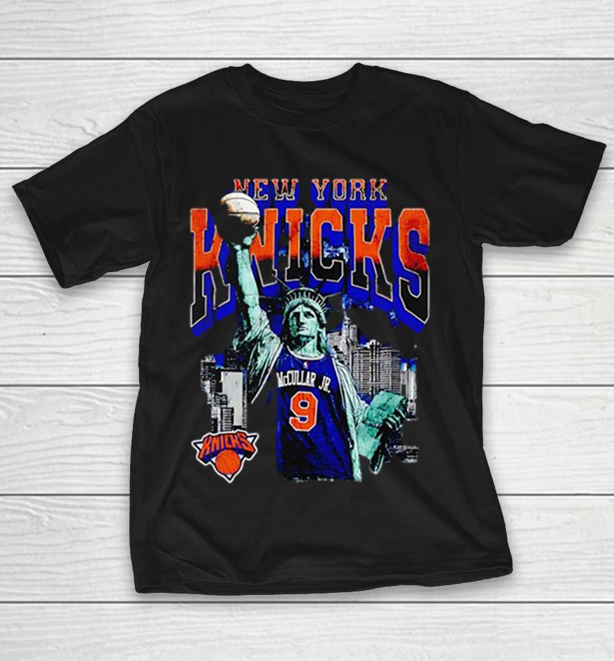 Kevin Mccullar Jr 9 New York Knicks Statue Of Liberty Skyline Basketball Shirts 1 Kevin Mccullar Jr 9 New York Knicks Statue Of Liberty Skyline Basketball Shirts
