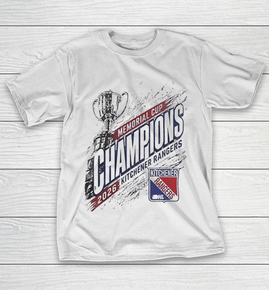 Kitchener Rangers Memorial Cup Champions 2026 Logo Shirts 1 Kitchener Rangers Memorial Cup Champions 2026 Logo Shirts