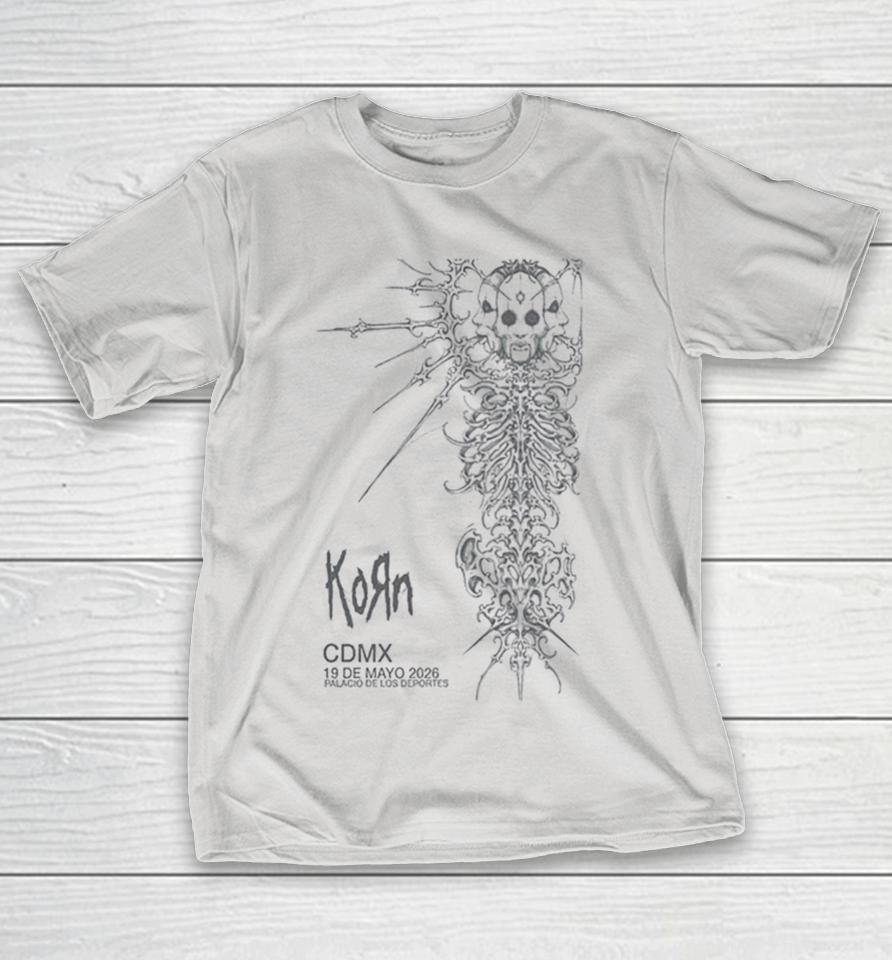 Korn De Mayo May 19 2026 Mexico City Shirts 1 Korn De Mayo May 19 2026 Mexico City Shirts