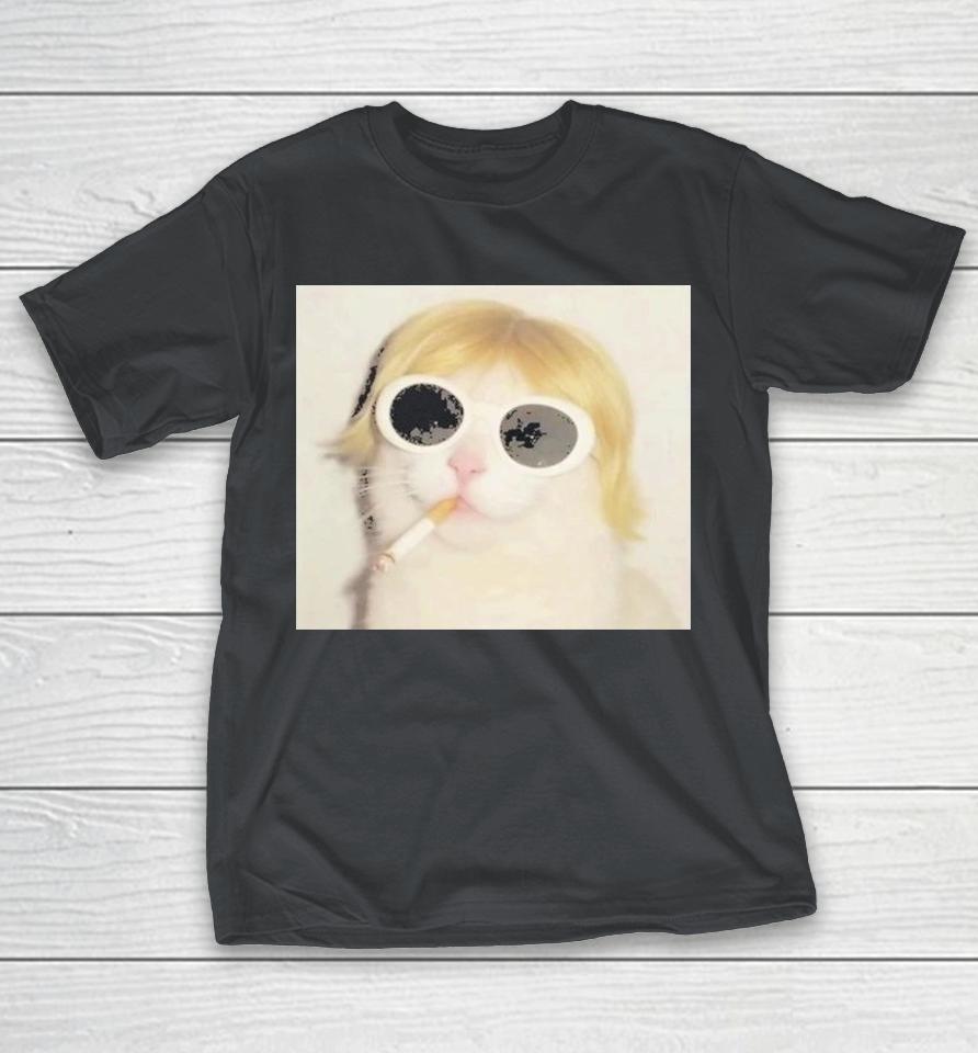 Kurt Cobain Cat Cigarettes Shirts 1 Kurt Cobain Cat Cigarettes Shirts
