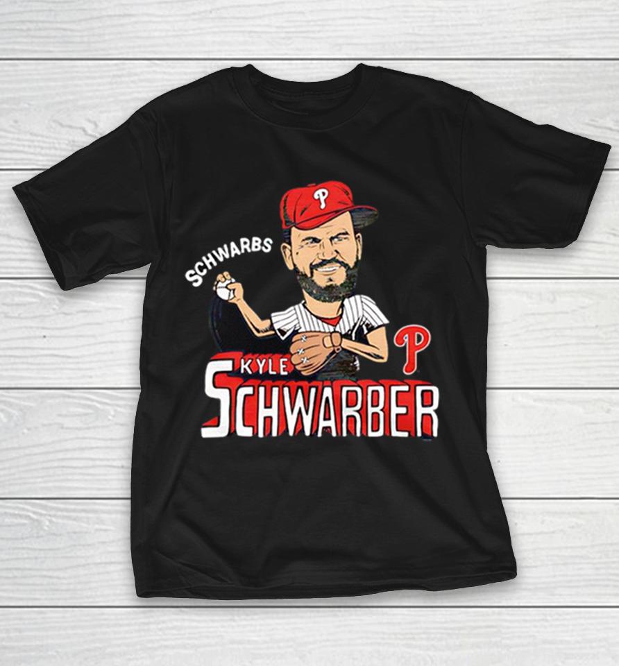 Kyle Schwarber Philadelphia Phillies Schwarbs Cartoon Shirts 1 Kyle Schwarber Philadelphia Phillies Schwarbs Cartoon Shirts