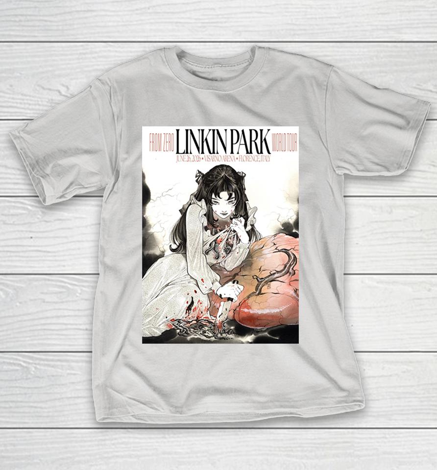Linkin Park From Zero World Tour 2026 Florence Italy Show At Visarno Arena On June 26 Peach Momoko Shirts 1 Linkin Park From Zero World Tour 2026 Florence Italy Show At Visarno Arena On June 26 Peach Momoko Shirts