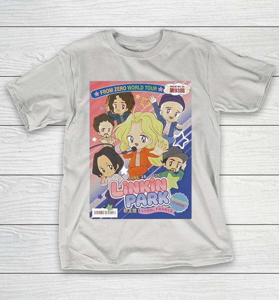 Linkin Park From Zero World Tour 2026 Lyon France At Groupama Stadium On June 16 Shirts 1 Linkin Park From Zero World Tour 2026 Lyon France At Groupama Stadium On June 16 Shirts
