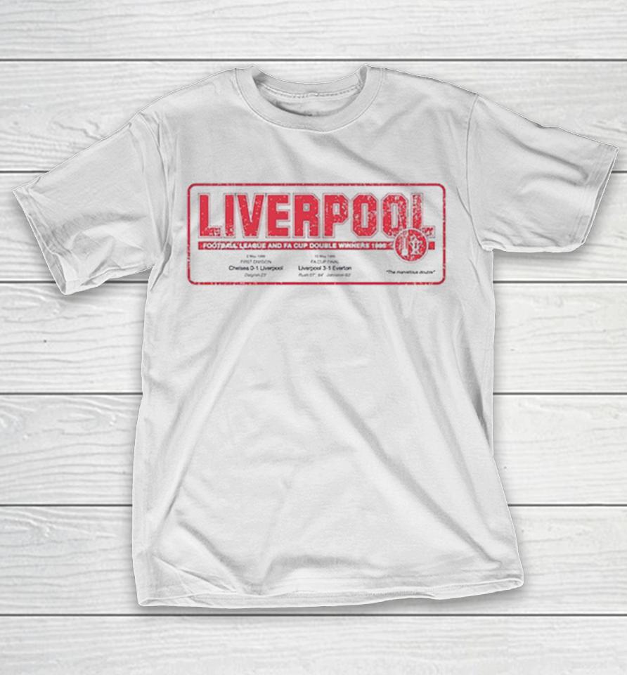 Liverpool Football League And Fa Cup Double Winners 1986 The Marvellous Double Shirts 1 Liverpool Football League And Fa Cup Double Winners 1986 The Marvellous Double Shirts