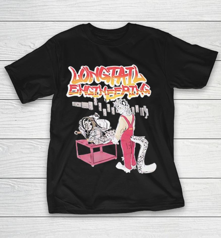 Longtail Engineering Leopard Mechanic Automotive Engine Porsche Logo Shirts 1 Longtail Engineering Leopard Mechanic Automotive Engine Porsche Logo Shirts