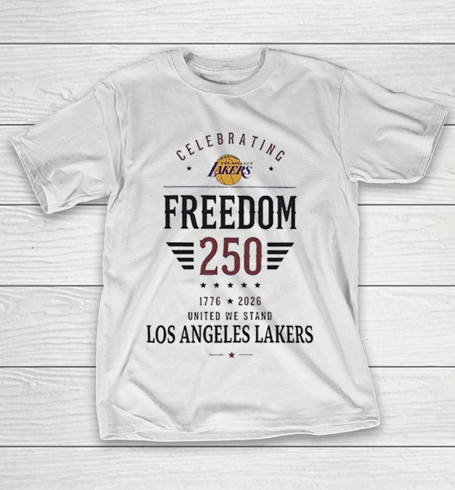 Los Angeles Lakers X Celebrating Freedom 250 United We Stand 1776 2026 Shirts 1 Los Angeles Lakers X Celebrating Freedom 250 United We Stand 1776 2026 Shirts