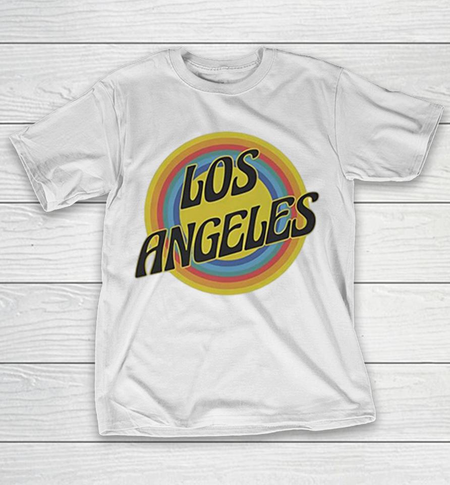 Los Angeles Rainbow Circle Retro Shirts 1 Los Angeles Rainbow Circle Retro Shirts