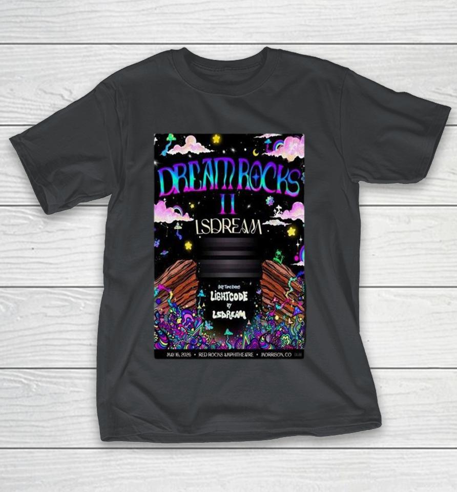 Lsdream Red Rocks May 16 2026 Shirts 1 Lsdream Red Rocks May 16 2026 Shirts