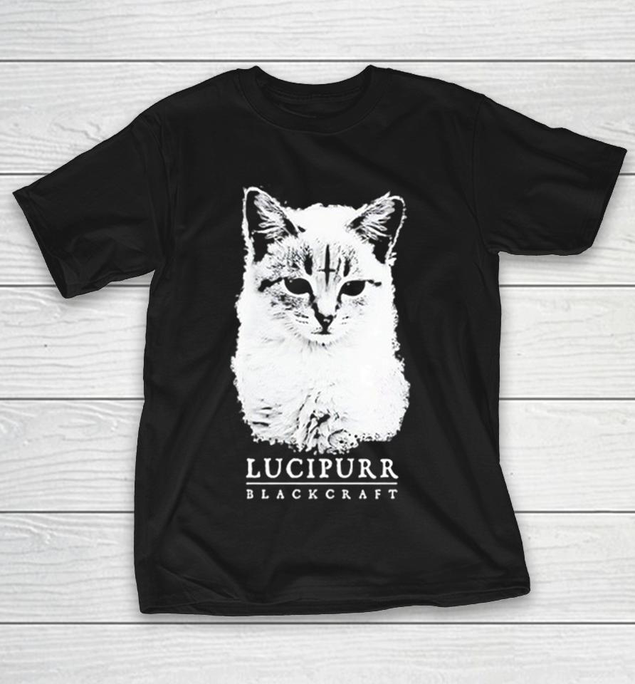 Lucipurr Blackcraft Cat Upside Down Cross Shirts 1 Lucipurr Blackcraft Cat Upside Down Cross Shirts