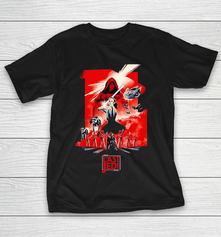 Luke Skywalker Rey Kylo Ren Millennium Falcon At M6 X Wing Star The Last Jedi Wars Shirts 1 Luke Skywalker Rey Kylo Ren Millennium Falcon At M6 X Wing Star The Last Jedi Wars Shirts