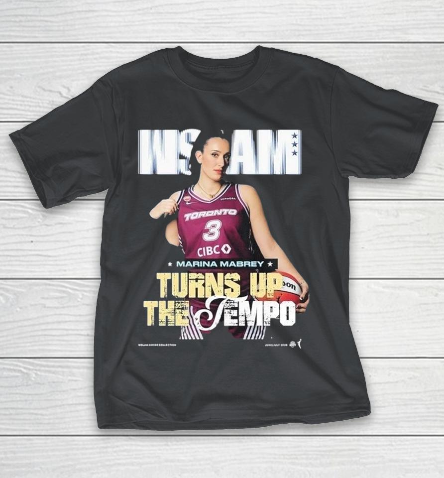 Marina Mabrey Wslam Turns Up The Toronto Tempo Shirts 1 Marina Mabrey Wslam Turns Up The Toronto Tempo Shirts