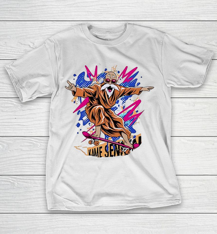 Master Roshi Kame Sennin Dragon Ball Skateboard Pop Art Shirts 1 Master Roshi Kame Sennin Dragon Ball Skateboard Pop Art Shirts