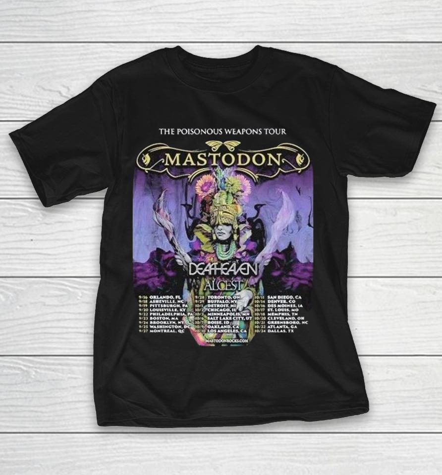 Mastodon The Poisonous Weapons Tour 2026 Dates Shirts 1 Mastodon The Poisonous Weapons Tour 2026 Dates Shirts