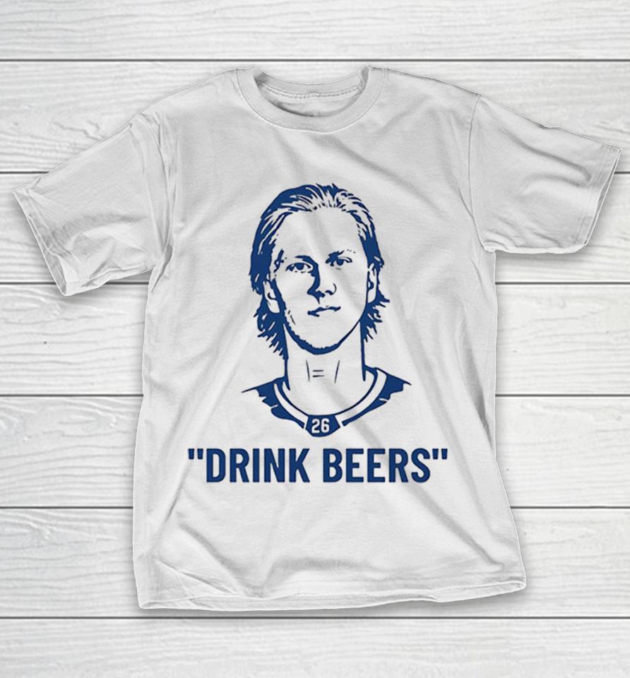 Mats Zuccarello Minnesota Wild National Hockey League 26 Drink Beers Shirts 1 Mats Zuccarello Minnesota Wild National Hockey League 26 Drink Beers Shirts