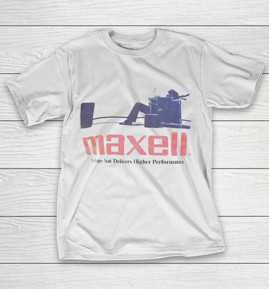Maxell Blown Away Ad The Tape That Delivers Higher Performance Shirts 1 Maxell Blown Away Ad The Tape That Delivers Higher Performance Shirts