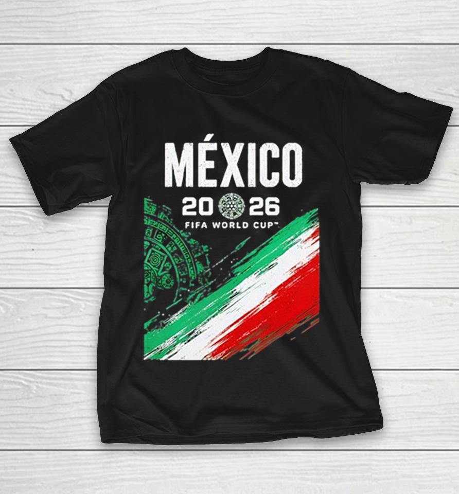 México 2026 Fifa World Cup Aztec Calendar Sport Graphic Design Logo Shirts 1 México 2026 Fifa World Cup Aztec Calendar Sport Graphic Design Logo Shirts