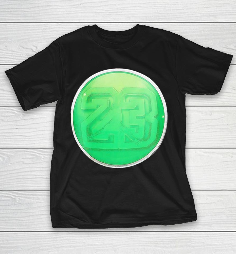 Michael Jordan 23 Green Circle Shirts 1 Michael Jordan 23 Green Circle Shirts