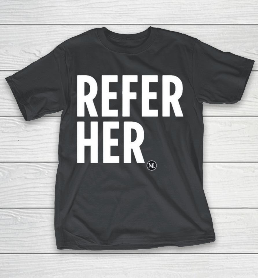 Michele Lopez Wearing Refer Her Shirts 1 Michele Lopez Wearing Refer Her Shirts