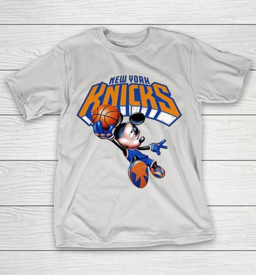 Mickey Mouse Disney New York Knicks Fan Shirts 1 Mickey Mouse Disney New York Knicks Fan Shirts