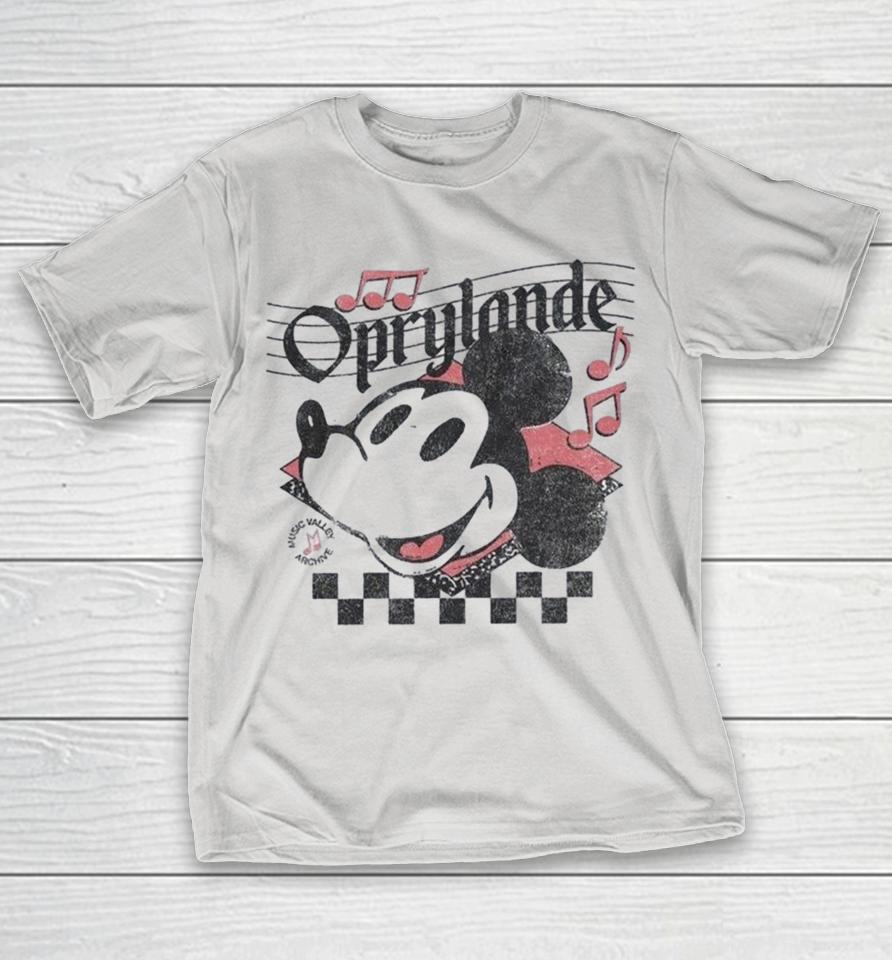 Mickey Mouse Oprylande Music Valley Archive Shirts 1 Mickey Mouse Oprylande Music Valley Archive Shirts