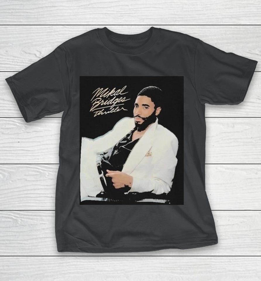 Mikal Bridges Michael Thriller Shirts 1 Mikal Bridges Michael Thriller Shirts