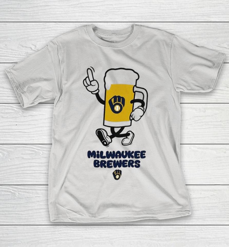 Milwaukee Brewers Drink Beer Cartoon Shirts 1 Milwaukee Brewers Drink Beer Cartoon Shirts