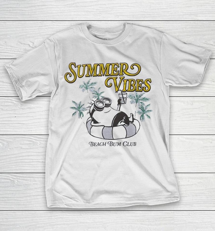 Minion Despicable Me Summer Vibes Beach Bum Club Shirts 1 Minion Despicable Me Summer Vibes Beach Bum Club Shirts
